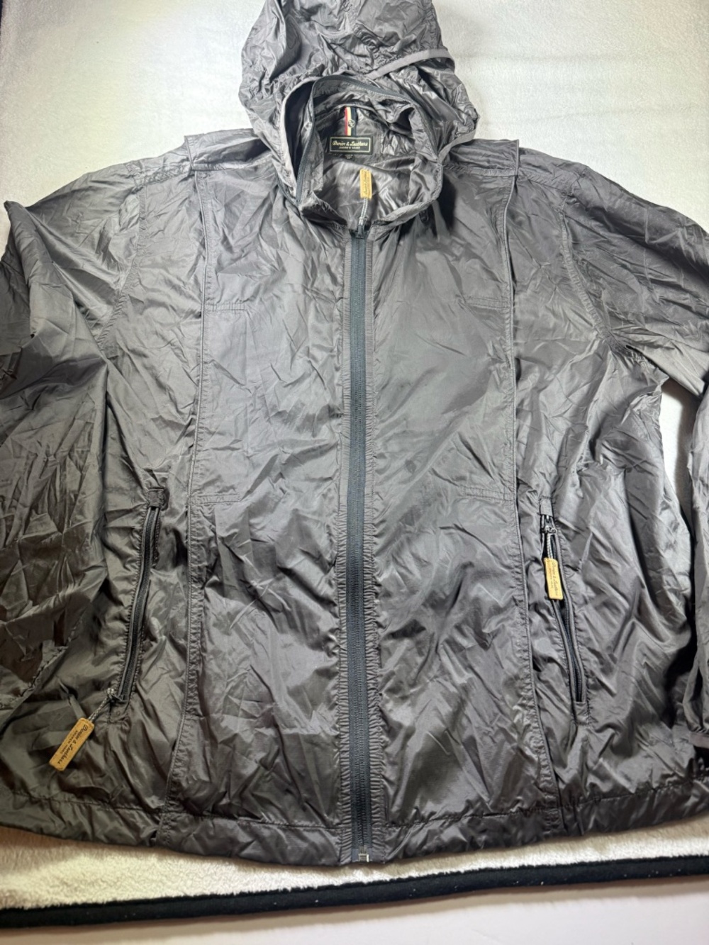 DENIM & LEATHERS BY ANDREW MARC PACKABLE LIGHTWEIGHT JACKET XL